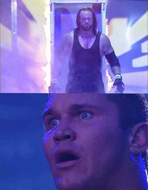 Undertaker Entering Arena meme template