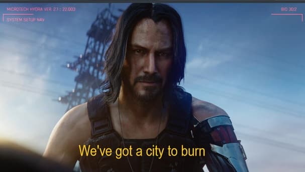 We've got a city to burn meme template
