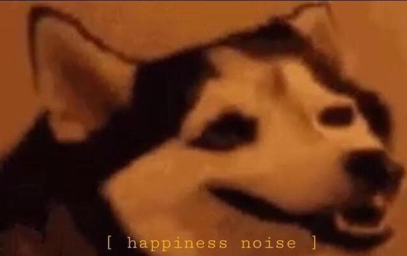 Happiness Noise meme template