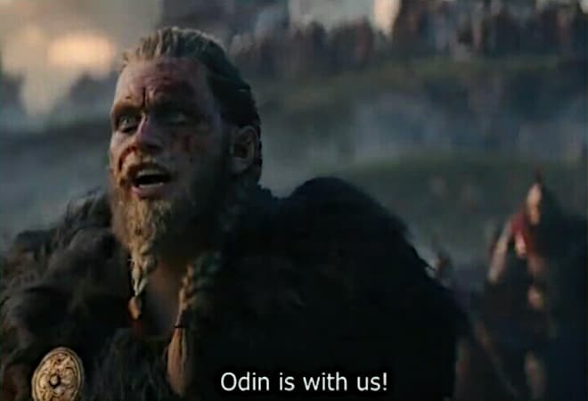 Odin Is With Us! meme template