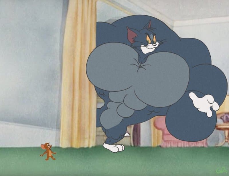 Buff Tom meme template