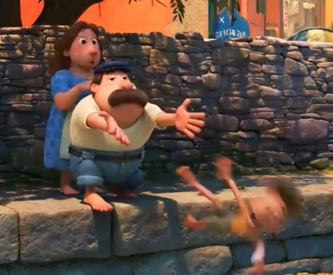 Lorenzo Pushing Child meme template